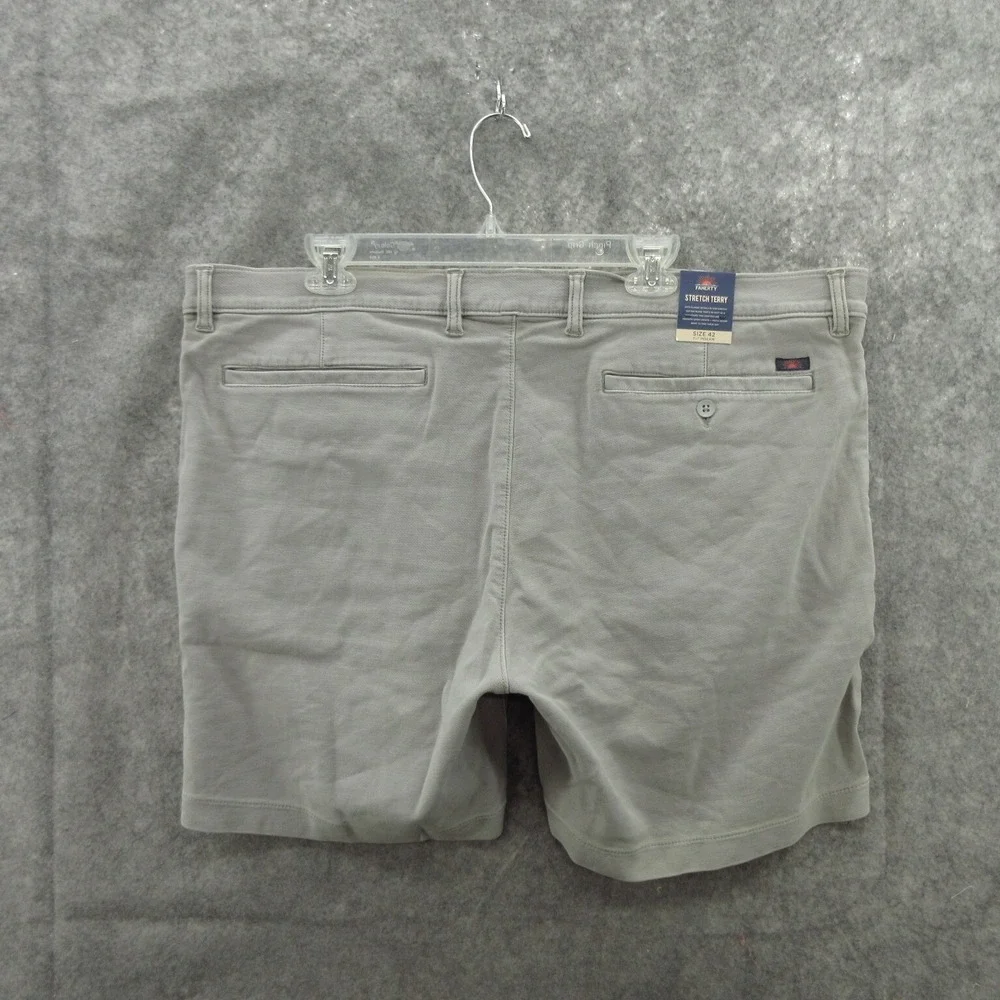 Faherty Men's Chino Shorts 42 Iron Cotton Blend Stretch Terry 7